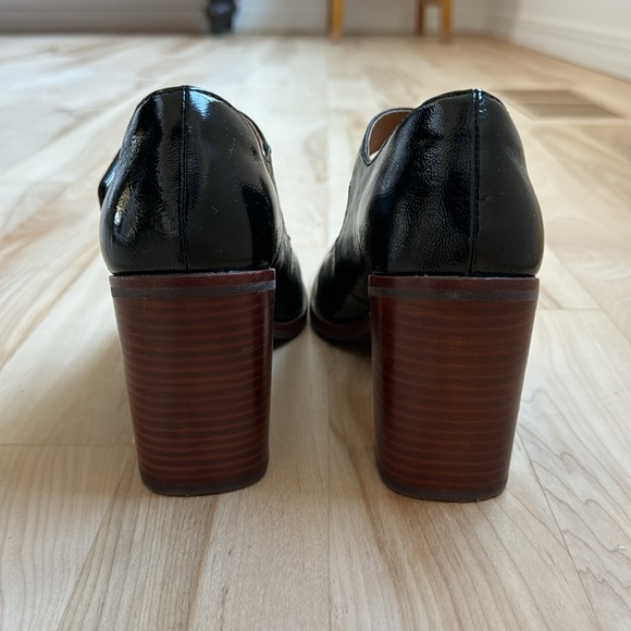 Sofft Black Patent Leather MaryJane Heel 9M - Picture 3 of 6